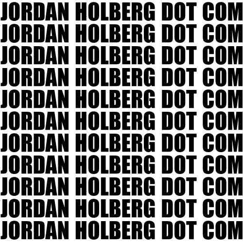 jordan holberg dot com